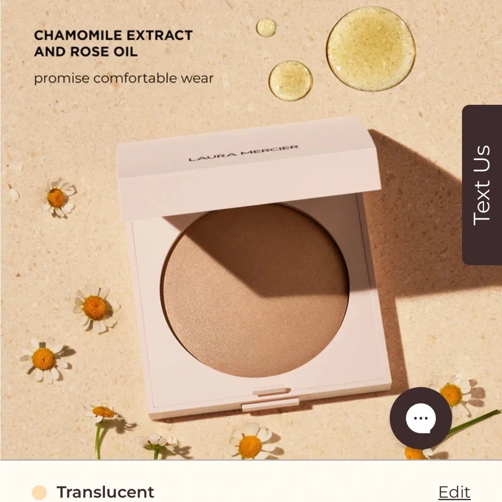 Laura Mercier Translucent flawless pressed‎ Powder, NWT in box translucent